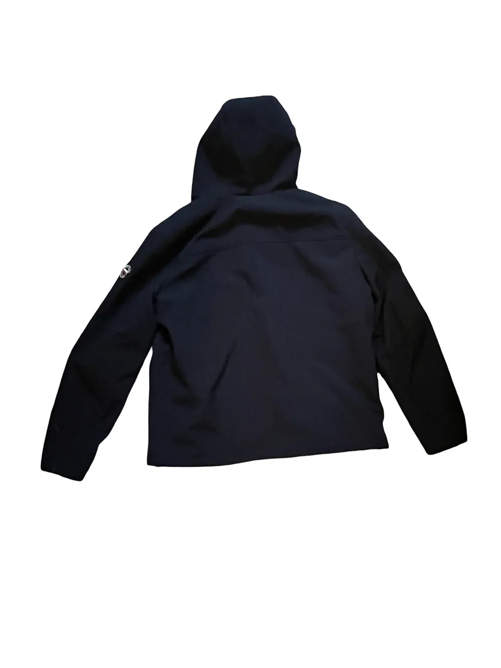 Tommy Hilfiger Men’s XL Fleece Lined Softshell Hooded Jacket Navy Full Zip Coat